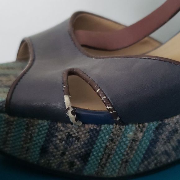 𝅺NATURALIZER N5 comfort sandal blue brown 8.5 - Picture 7 of 10